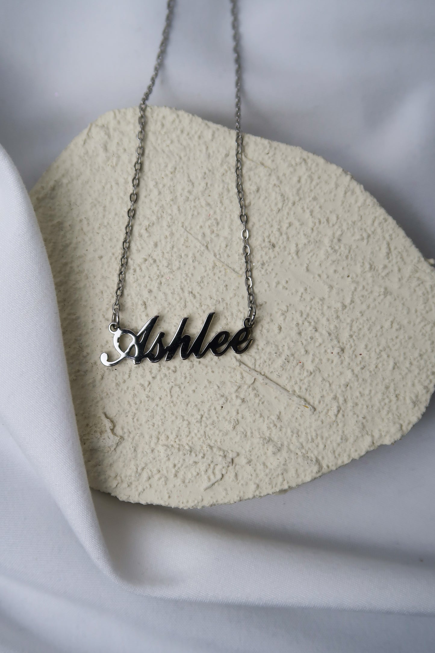 I'm a Catch Stainless Steel Nameplate Necklace