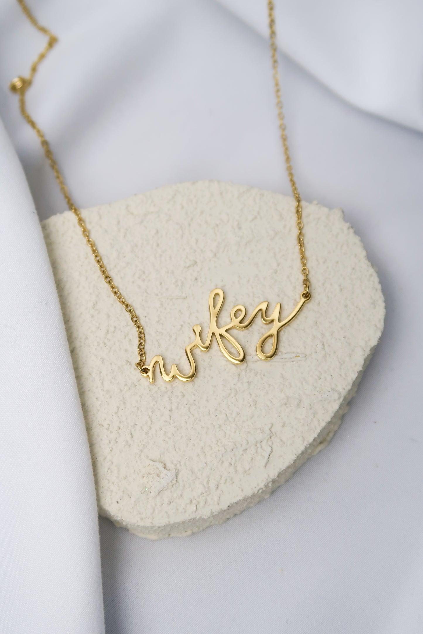 The Better Half "Wifey" Necklace