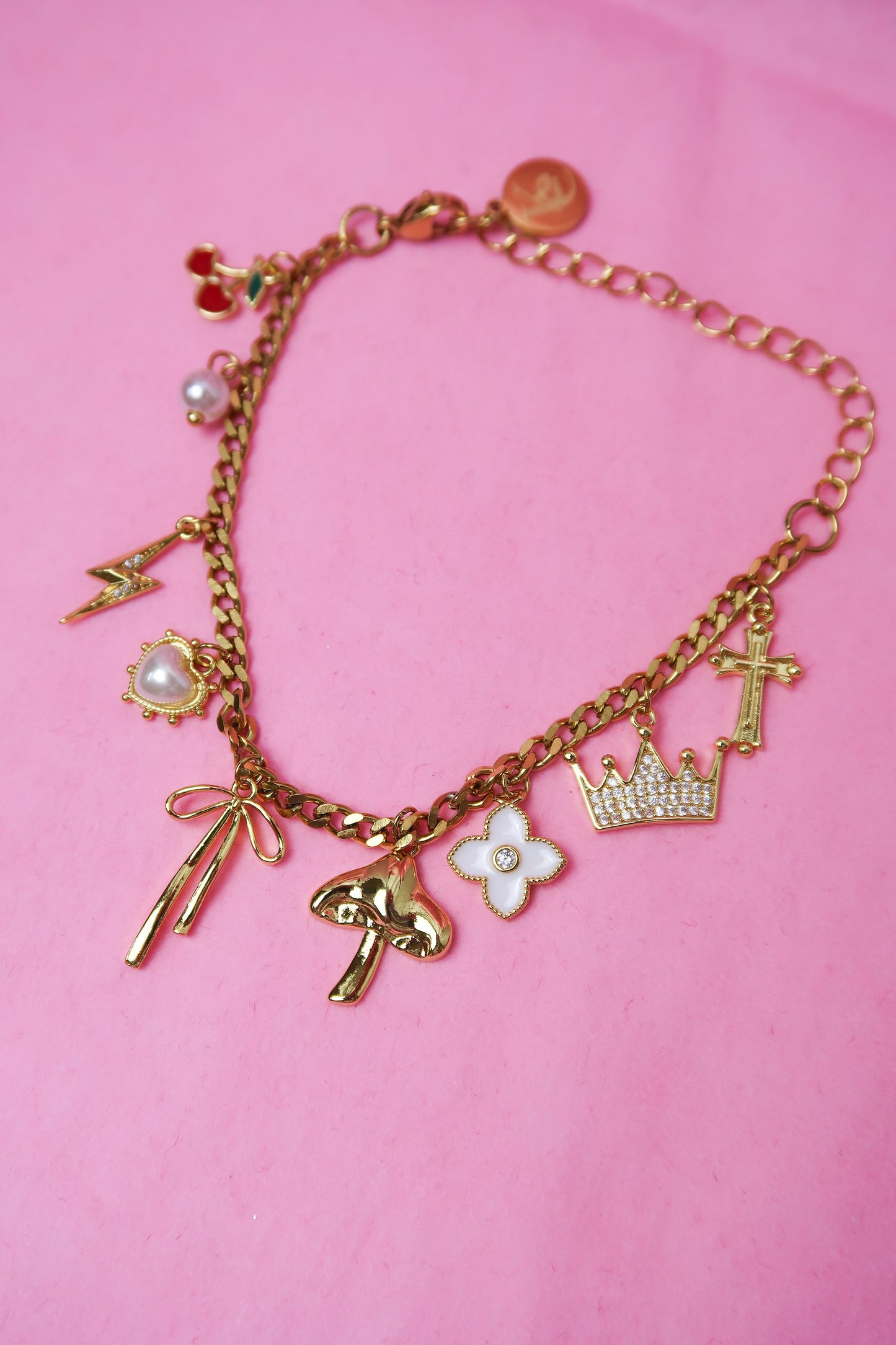 Brandi's 316L Charm Bracelet