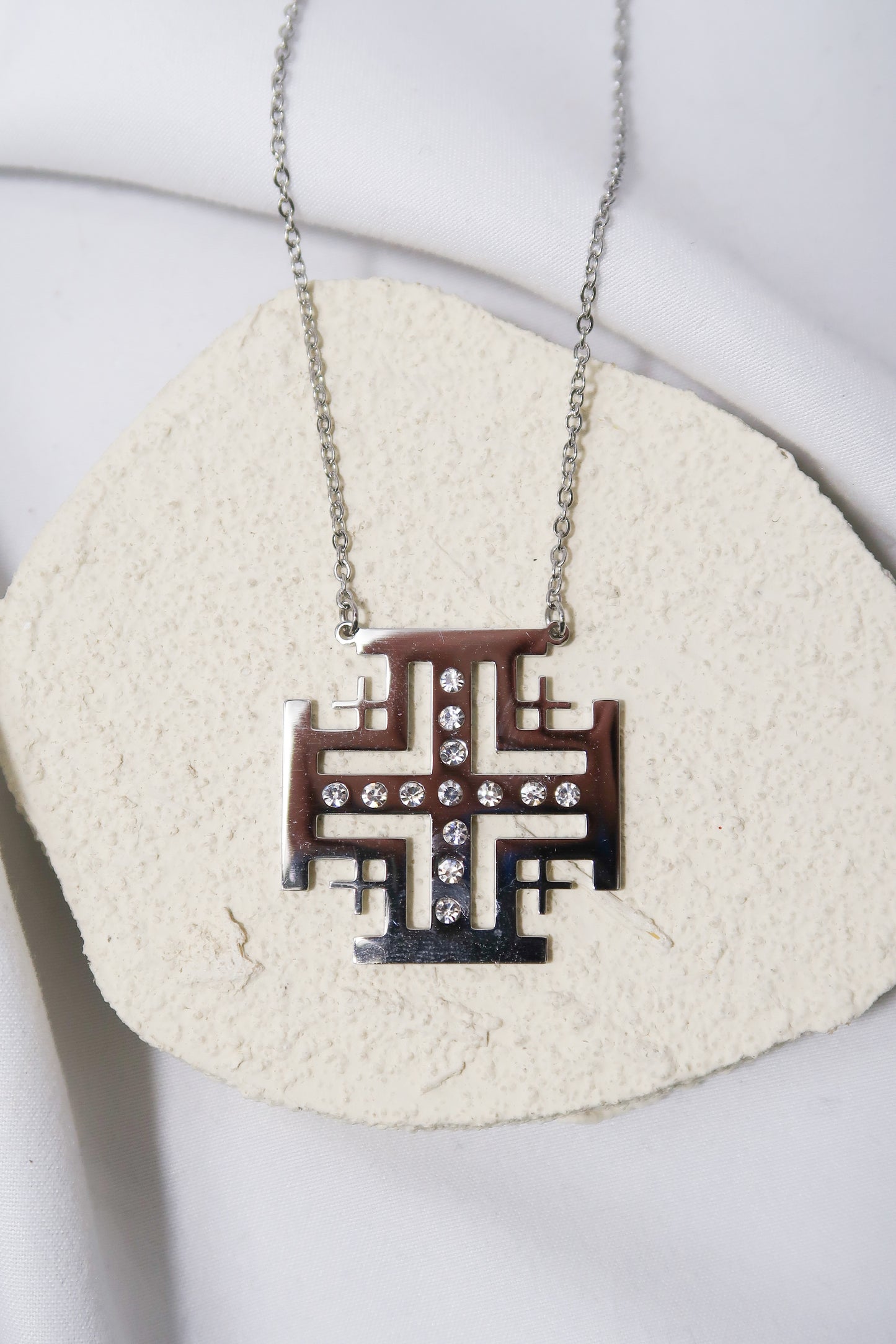 Kelsey’s Jerusalem Cross Necklace