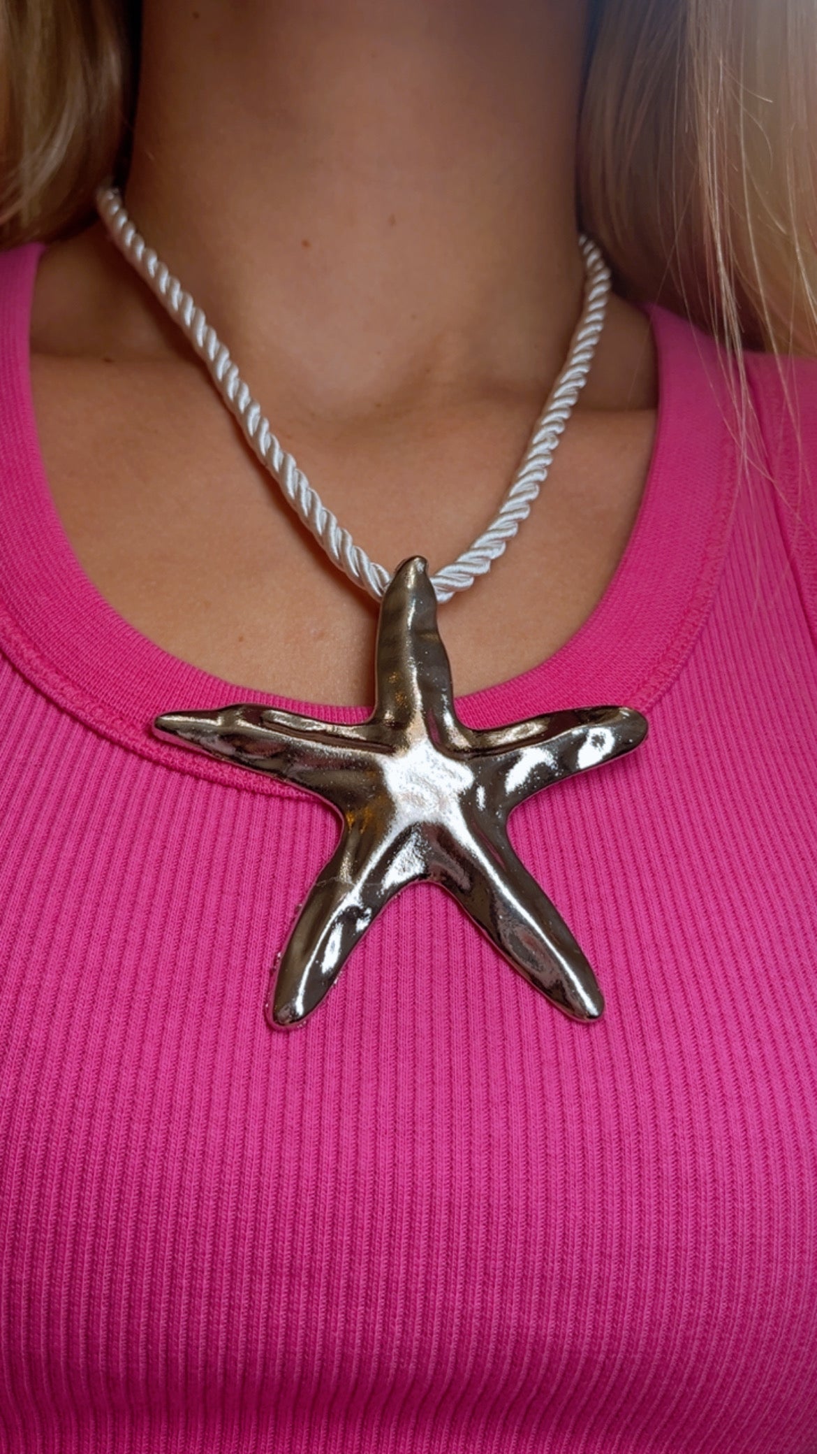 Starfish Rope Necklace