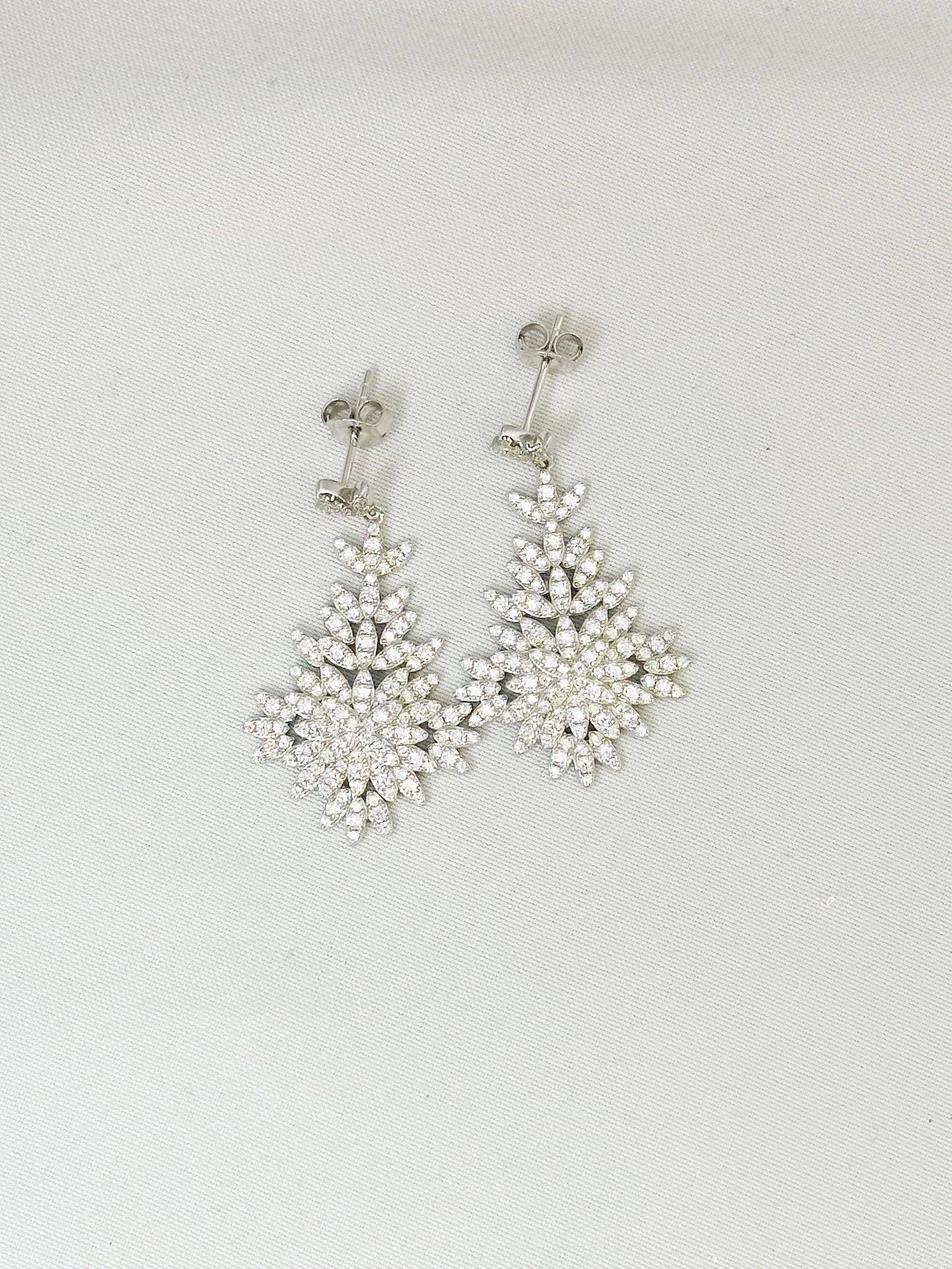 Moissanite Sparkle Earrings