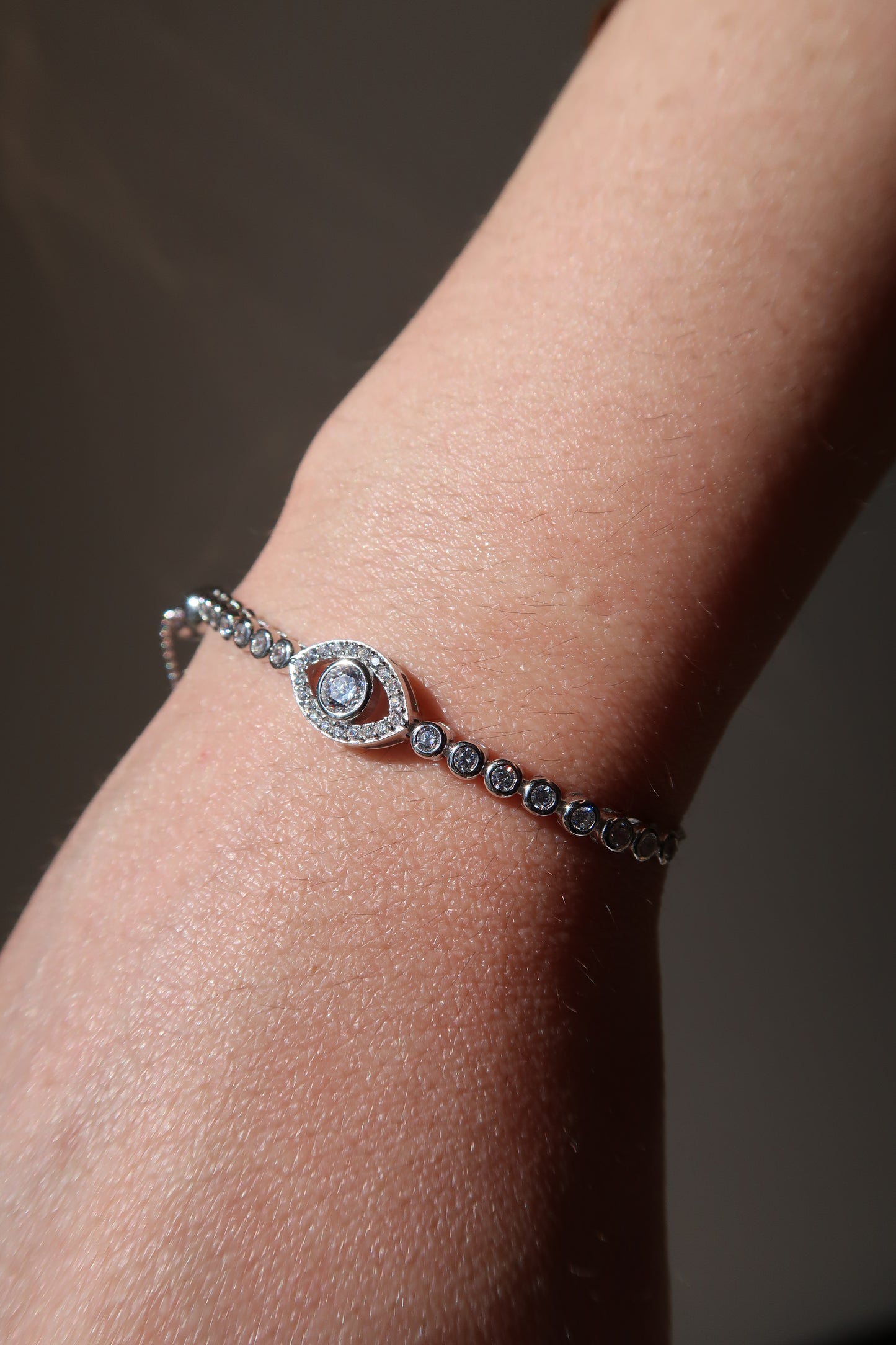 Nirvana .925 Sterling Silver Eye Bracelet