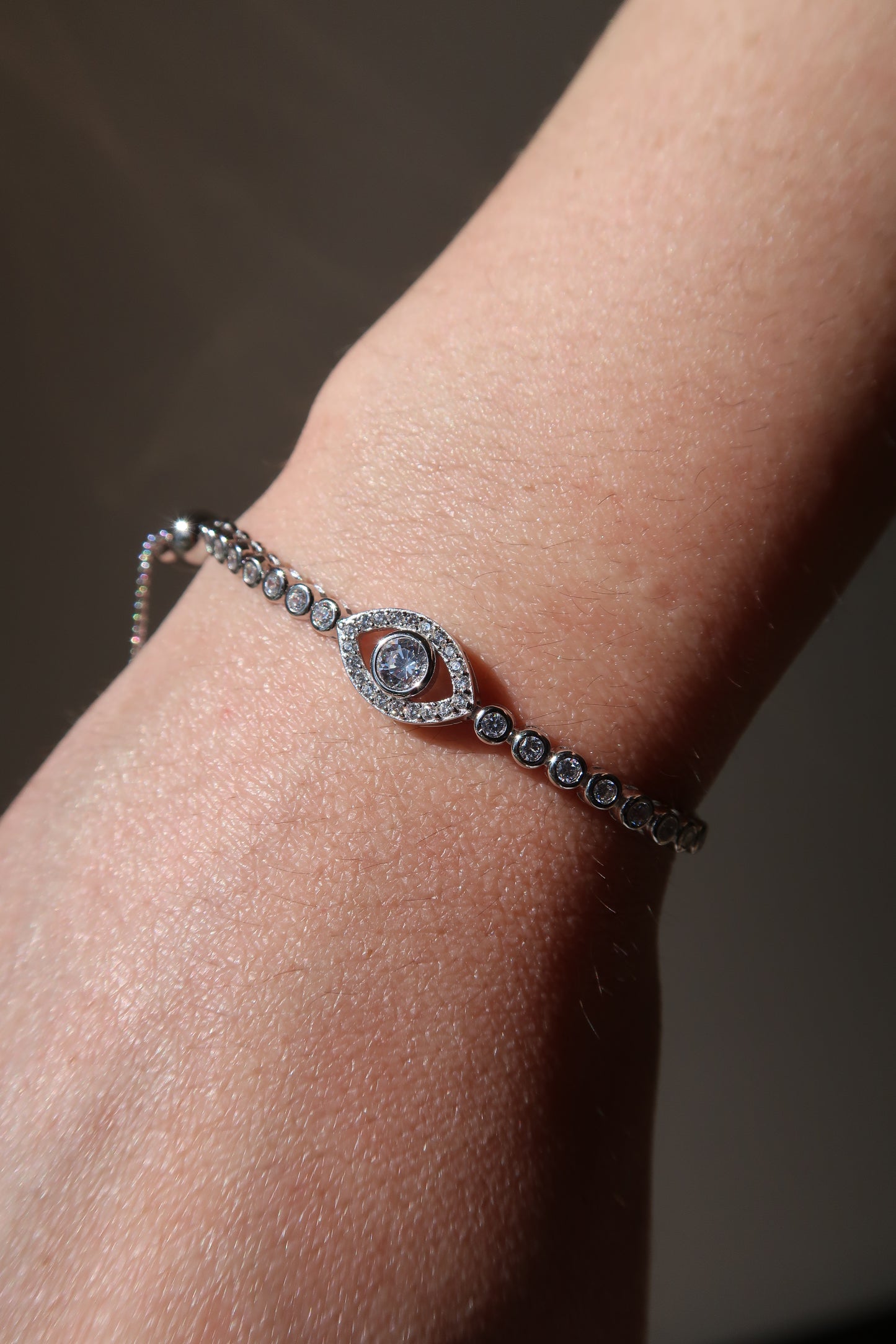 Nirvana .925 Sterling Silver Eye Bracelet