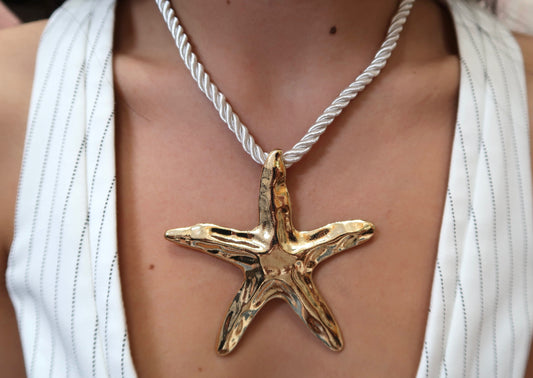 Starfish Rope Necklace