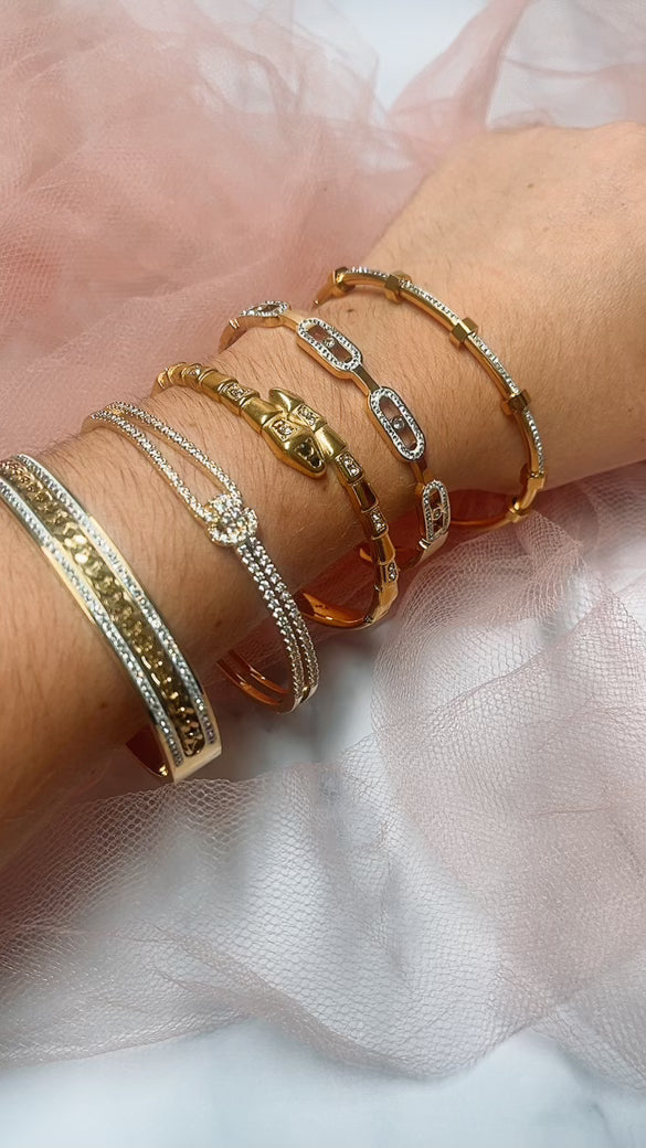 Go For the Gold with KC's 5 Golden Bangles