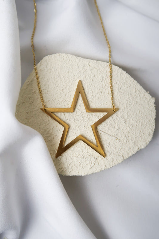 Capella 316L Stainless Steel Star Necklace