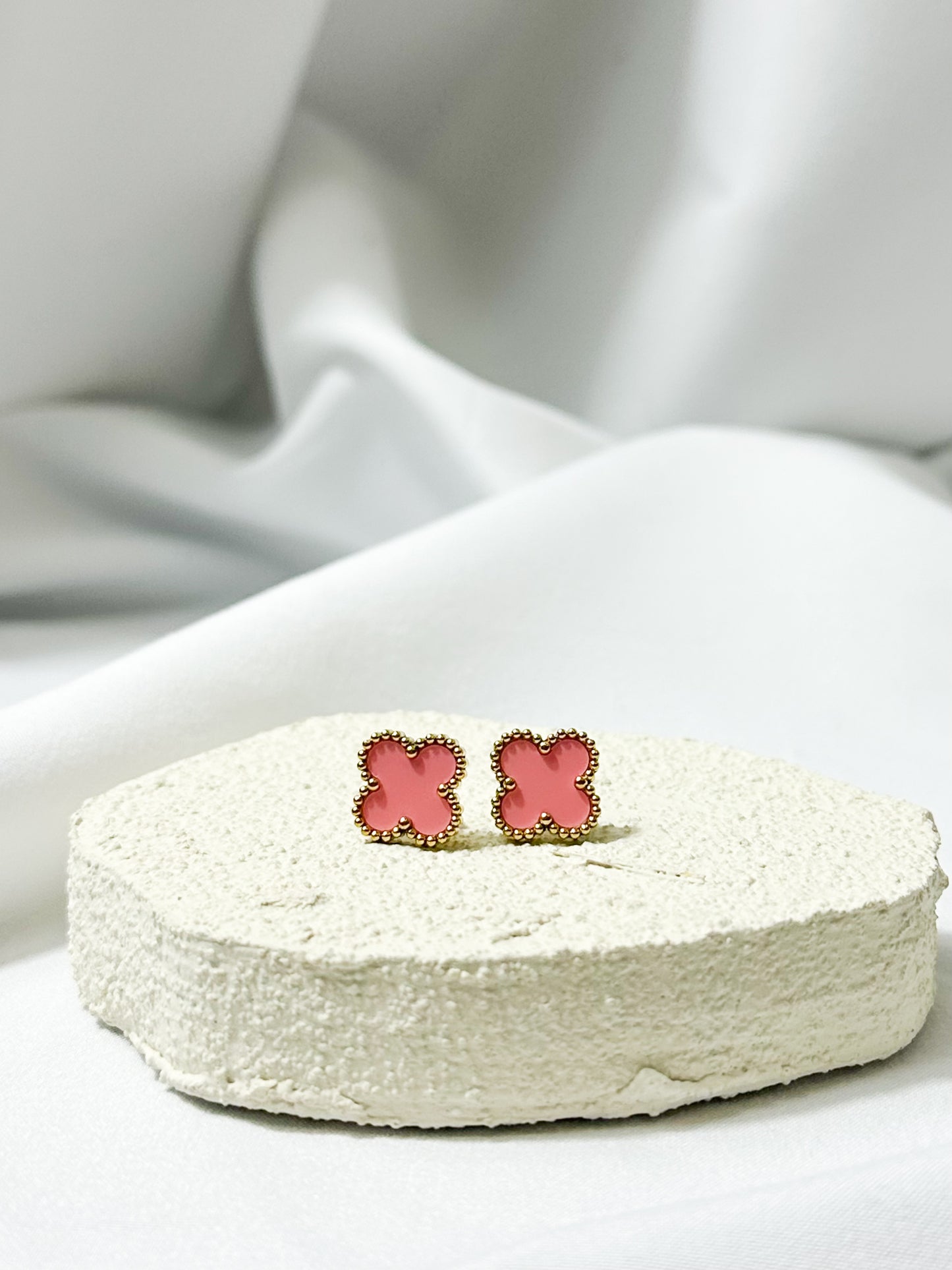 A Moment For The Pink 316L Stainless Steel Stud Earrings