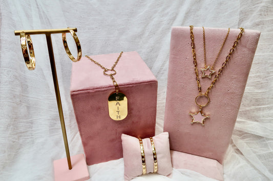 Steal of the Summer Gold JewelryBUNDLE plus FREE Initial Necklace